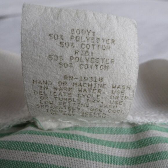 Vintage 80s G.W. Division of Graff Women Green Floral Sweater Size M - Picture 9 of 11